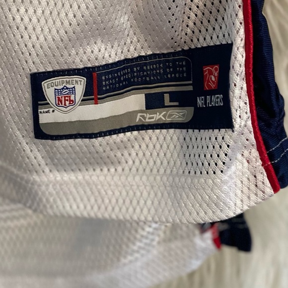 New England Patriots Tom Brady #12 Reebok Authentic Men’s Football Jersey-Large - Picture 10 of 16